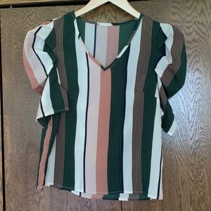 {SHEIN} Striped Blouse